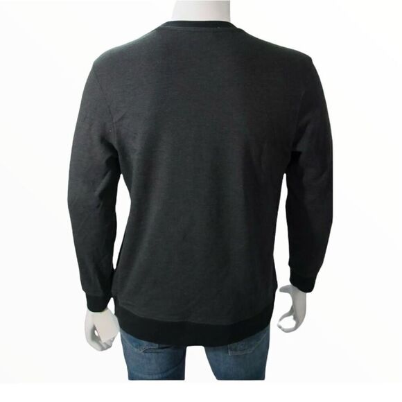 Santa Clause On A Motorcycle Holiday Sweatshirt - Picture 4 of 4